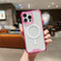 iPhone 14 Pro High Transparent Acrylic MagSafe Shockproof Phone Case - Pink