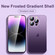 iPhone 14 Pro Skin Feel Frosted Gradient Phone Case - Purple