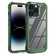 iPhone 14 Pro TPU + PC Lens Protection Phone Case  - Green