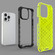 iPhone 14 Pro Shockproof Honeycomb PC + TPU Phone Case  - White