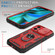 iPhone 14 Pro Sliding Camera Cover Design TPU + PC Protective Phone Case  - Red+Black