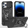 iPhone 14 Pro Armor PC + TPU Camera Shield Phone Case - Black