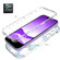 iPhone 14 Pro Transparent Painted Phone Case - Blue Butterflies