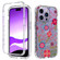 iPhone 14 Pro Transparent Painted Phone Case - Small Floral