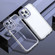 iPhone 14 Pro Transparent Acrylic Space Phone Case - Purple