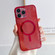 iPhone 14 Pro Plating Magsafe Glitter Phone Case - Red