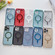 iPhone 14 Pro Plating Magsafe Glitter Phone Case - Light Blue