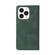 iPhone 14 Pro Simple Suction Closure Horizontal Flip Leather Case - Green
