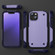 iPhone 14 Pro PC + TPU Shockproof Protective Phone Case - Light Purple+Sapphire Blue