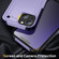 iPhone 14 Pro PC + TPU Shockproof Protective Phone Case - Light Purple+Sapphire Blue