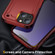 iPhone 14 Pro PC + TPU Shockproof Protective Phone Case - Red+Rose Red