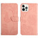 iPhone 14 Pro Skin Feel Butterfly Peony Embossed Leather Phone Case  - Pink