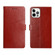 iPhone 14 Pro Y Stitching Horizontal Flip Leather Phone Case  - Brown