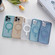 iPhone 14 Pro Plating Magsafe Glitter Phone Case - Dark Blue