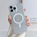 iPhone 14 Pro Plating Magsafe Glitter Phone Case - Transparent