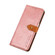 iPhone 14 Pro KHAZNEH Dual-color Cowhide Texture Flip Leather Phone Case  - Rose Gold