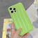 iPhone 14 Pro Roman Column Stripes TPU Phone Case - Fruit Green