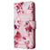 iPhone 14 Pro Marble Bronzing Stitching Horizontal Flip PU Leather Case - Rose Gold