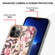 iPhone 14 Pro Ring IMD Flowers TPU Phone Case - Pink Gardenia