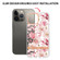 iPhone 14 Pro Flowers and Plants Series IMD TPU Phone Case - Pink Gardenia