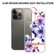 iPhone 14 Pro Flowers and Plants Series IMD TPU Phone Case - Purple Begonia