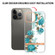 iPhone 14 Pro Flowers and Plants Series IMD TPU Phone Case - Blue Rose