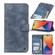 iPhone 14 Pro Antelope Texture Leather Case - Blue