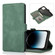 iPhone 14 Pro Retro Magnetic Closing Clasp Leather Case - Green