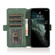 iPhone 14 Pro Retro Magnetic Closing Clasp Leather Case - Green