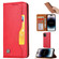 iPhone 14 Pro Knead Skin Texture Leather Case - Red