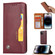 iPhone 14 Pro Knead Skin Texture Leather Case - Wine Red