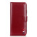 iPhone 14 Pro Pearl Texture Leather Case - Wine Red