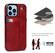iPhone 14 Pro Wrist Strap Holder Phone Case - Red