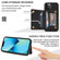 iPhone 14 Pro Line Card Holder Phone Case - Black