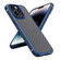iPhone 14 Pro iPAKY Carbon Fiber Texture Shockproof PC + TPU Protective Phone Case - Blue
