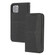 iPhone 14 Pro Woven Texture Leather Case - Black