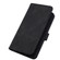 iPhone 14 Pro Crossbody 3D Embossed Flip Leather Phone Case - Black