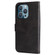 iPhone 14 Pro Fashion Calf Texture Zipper Horizontal Flip Leather Phone Case - Black