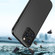 iPhone 14 Pro Skin Feel Frosted Color Button Phone Case - Black