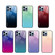 iPhone 14 Pro Gradient Color Glass Case - Purple Red