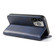 iPhone 14 Pro Calf Texture Magnetic Flip Leather Phone Case - Blue