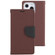 iPhone 14 Pro GOOSPERY FANCY DIARY Cross Texture Leather Case - Brown