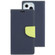 iPhone 14 Pro GOOSPERY FANCY DIARY Cross Texture Leather Case - Navy Blue