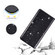 iPhone 14 Pro Ultrathin Glitter Magnetic Leather Case - Black