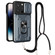 iPhone 14 Pro Lanyard Slide Camshield Card Phone Case - Titanium Silver Gray