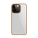 iPhone 14 Pro Mutural Jiantou Series Electroplating Phone Case - Gold