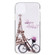 iPhone 14 Pro Coloured Drawing Pattern Transparent TPU Protective Case - Tower Bicycle