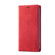 iPhone 14 Pro LC.IMEEKE Strong Magnetic Leather Phone Case with Holder & Card Slots & Wallet - Red