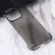 iPhone 14 Pro Half Edging PC Phone Case - Transparent Black