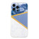 iPhone 14 Pro Stitching Marble TPU Phone Case - Grey